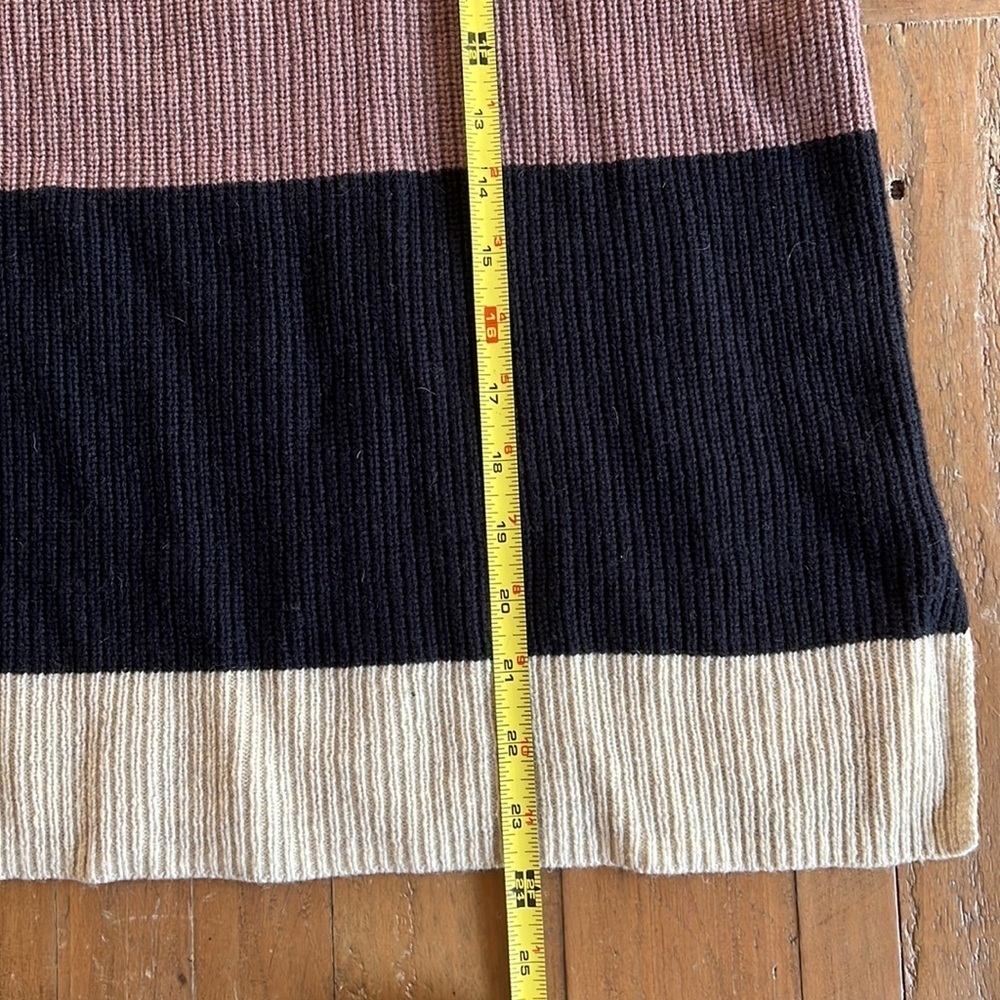 Madewell glenbrook half zip colorblock sweater - Picture 14 of 14